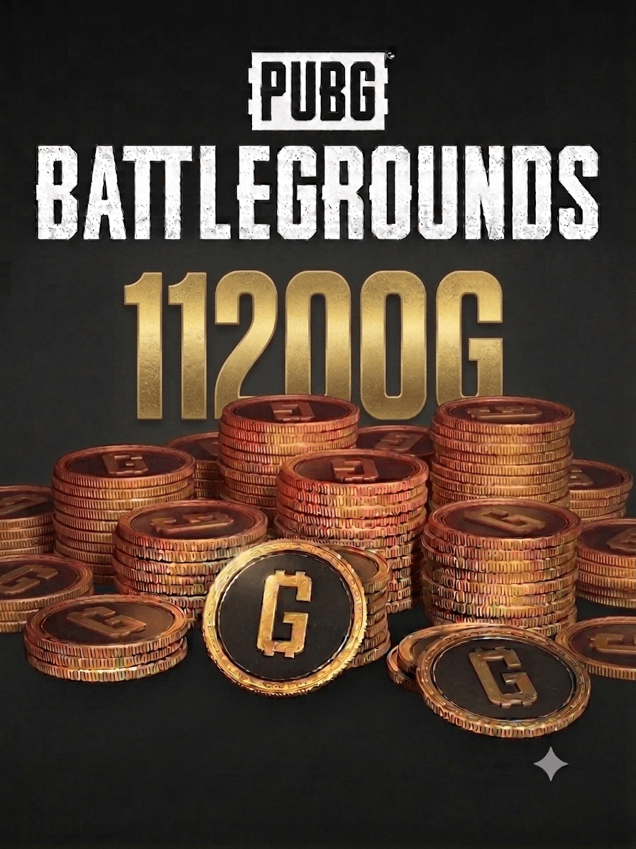 PUBG - 11200 G-Coin (스팀 배그 전용)