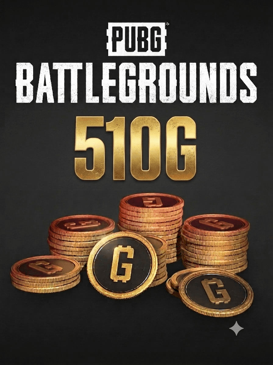 PUBG - 510 G-Coin (스팀 배그 전용)